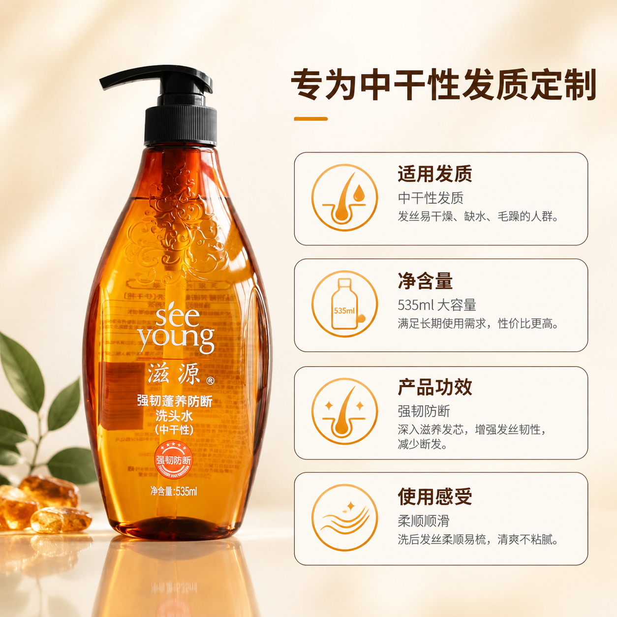 [主图-5] 适用发质与产品信息，清晰展示产品规格、适用人群与… - 图片创意预览