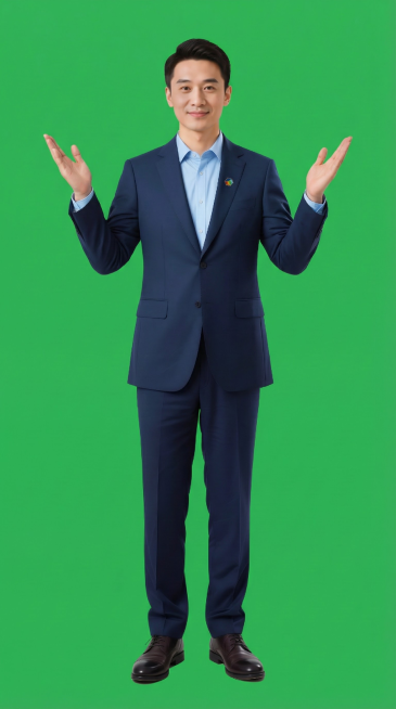 让参考图中的人物双手做向上引导动作，其他保持不变预览效果