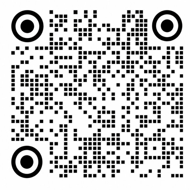 产品精修，将二维码调整为白底黑字，背景为纯白色，二维码的模块调整为纯黑色，保持二维码原有的图案和结构完整，清晰度高，细节清晰锐利，去除杂色，产品置于纯白背景上，比例1:1预览效果