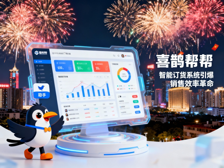喜鹊帮帮助力南宁烟花公司：智能订货系统引爆销售效率革命预览效果
