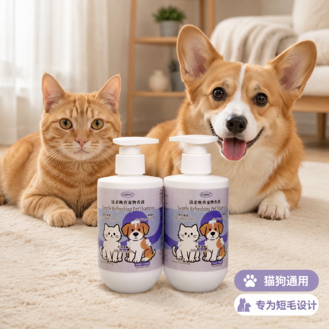 10张图片，加上：专为短毛宠物设计预览效果