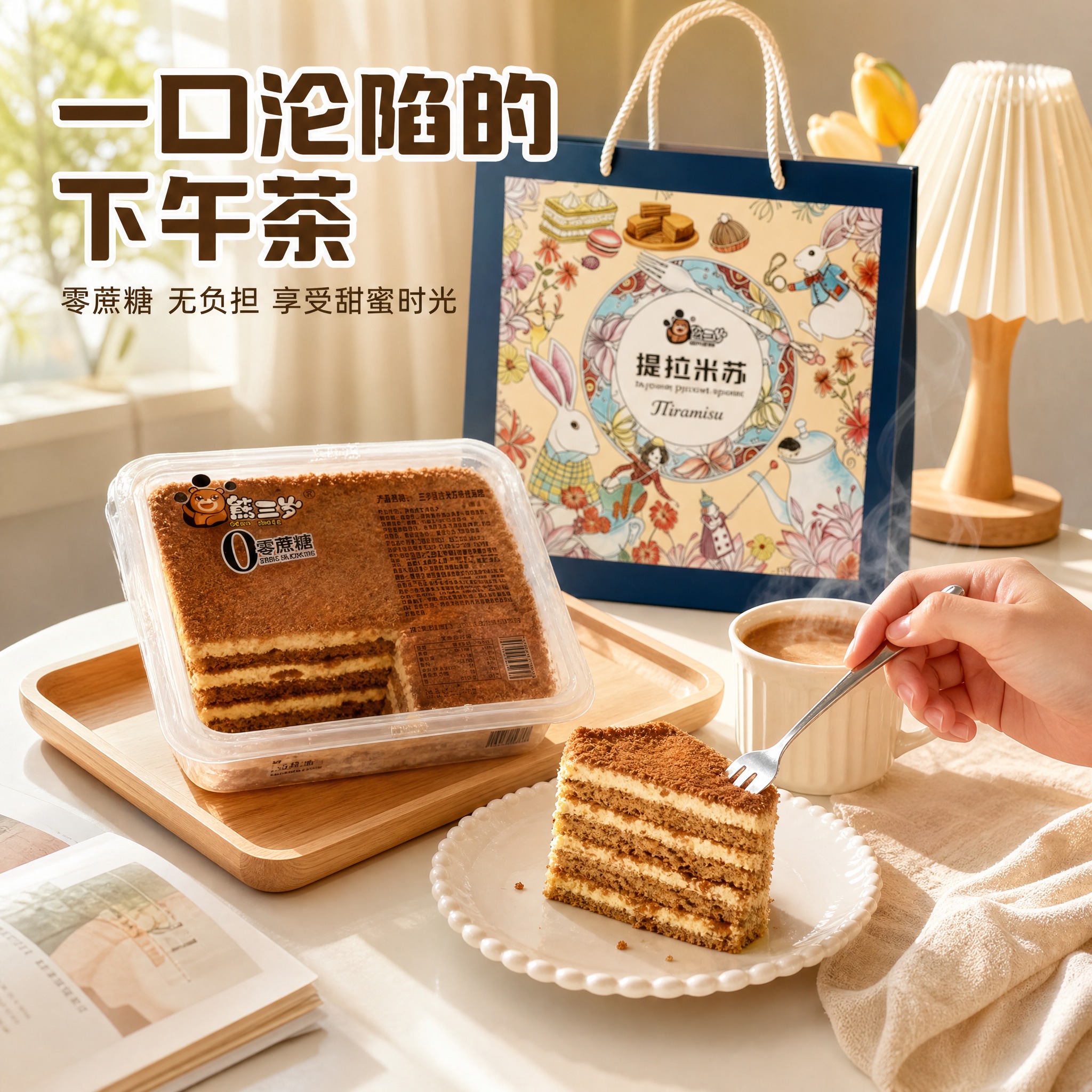 [主图-4] 场景体验 下午茶享用场景 生活方式代入主题 [统… - 图片创意预览
