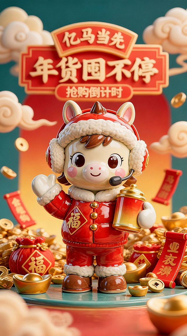 将图片生成陶瓷风