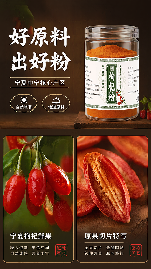 「图片1」参考图片风格，上传您的商品图，生成1套详情页「图片1」