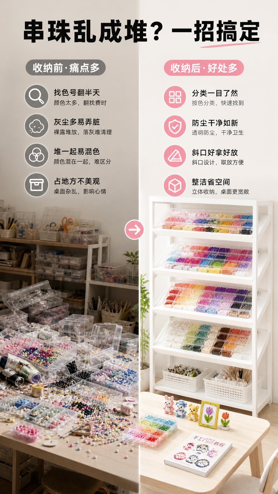 [商品] 使用【图1】白色多层斜口收纳展示柜；保留白色柜体、多… - 图片创意预览