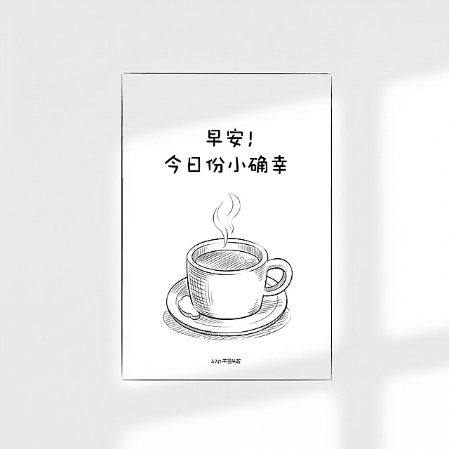 将原图转换为平面设计草图，黑白线稿风格，干净利落的线条，简约风格，保留原设计结构和文字内容，高细节，无颜色填充，生成相似度控制在65%~75%
