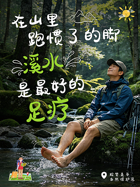 小红书徒步封面