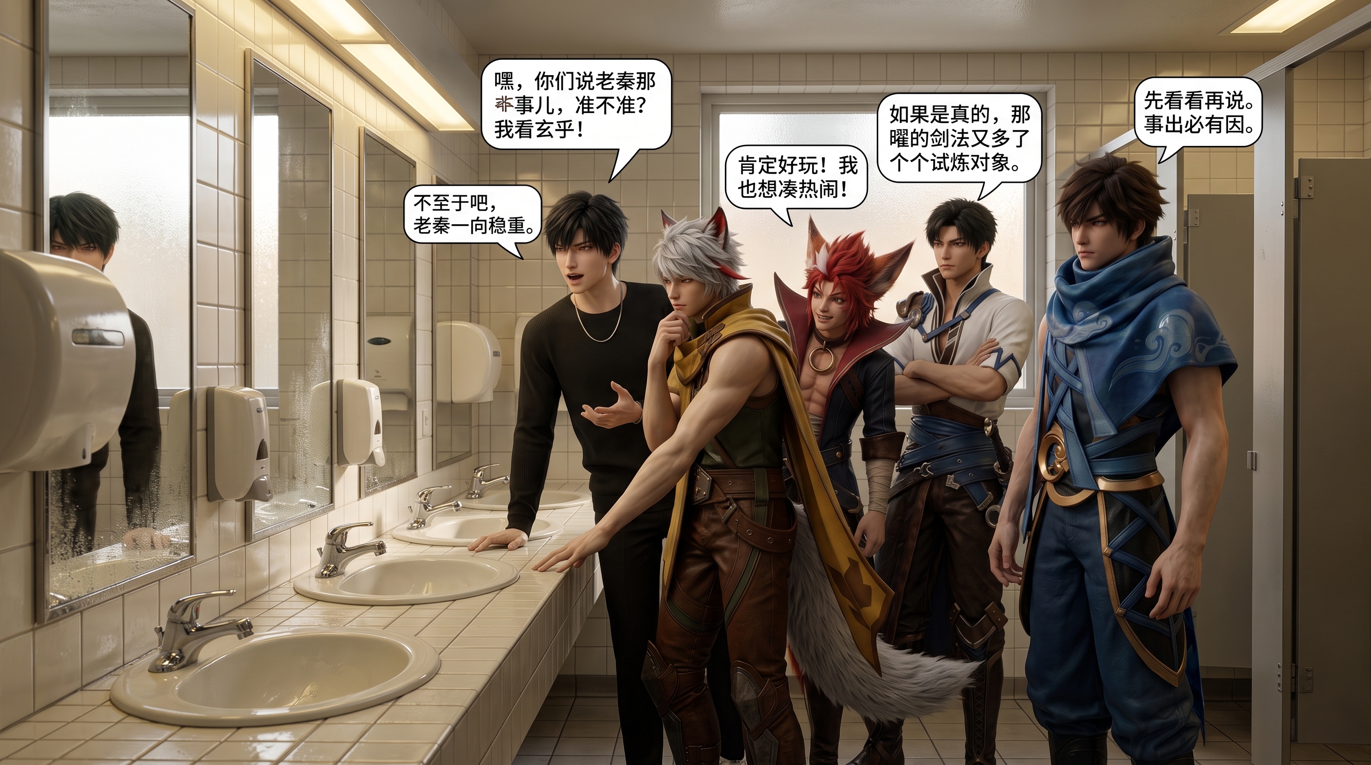 生成厕所场景图 - 图片创意预览