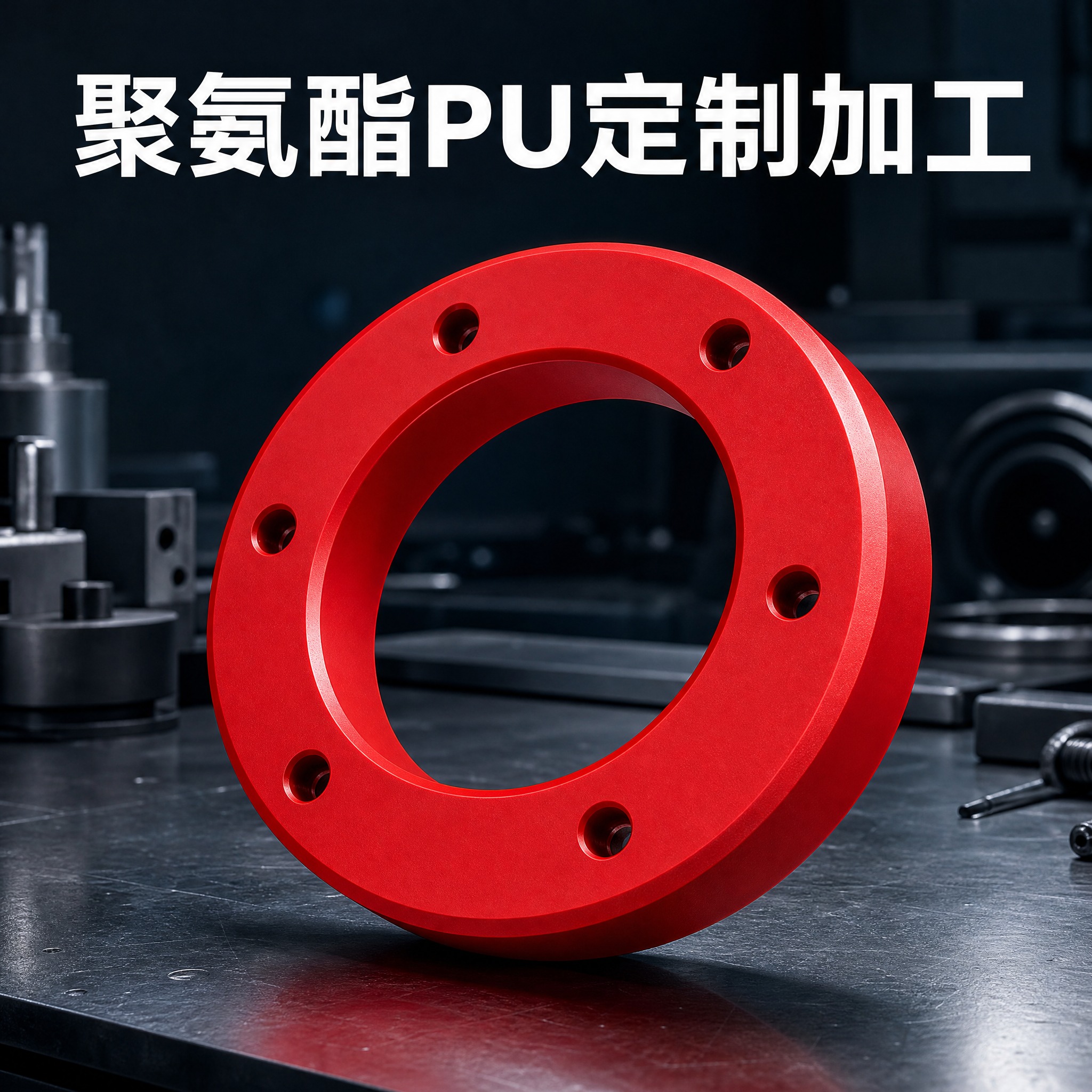 [主图-1] 聚氨酯PU定制加工首图，机械装配场景风，突出实心… - 图片创意预览