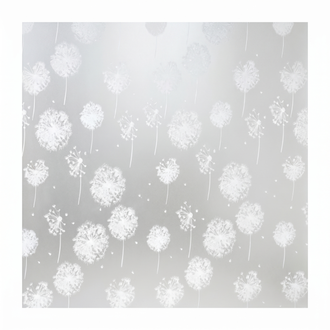 [主图 1] Electrostatic frosted glass window film product main image. Pure white background, product is预览效果
