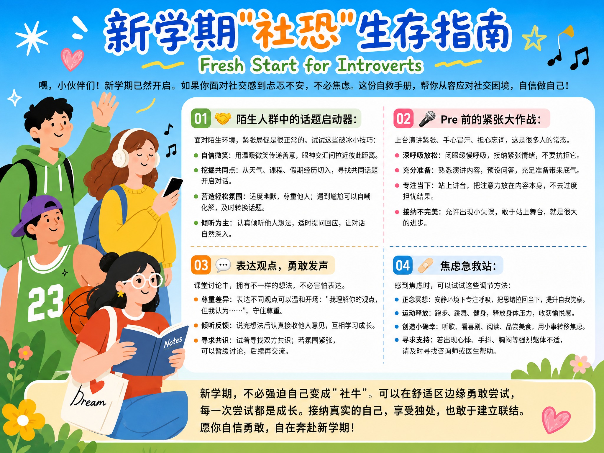 基于参考图的扁平手绘插画风格，重新设计一张80*60cm横版（… - 图片创意预览