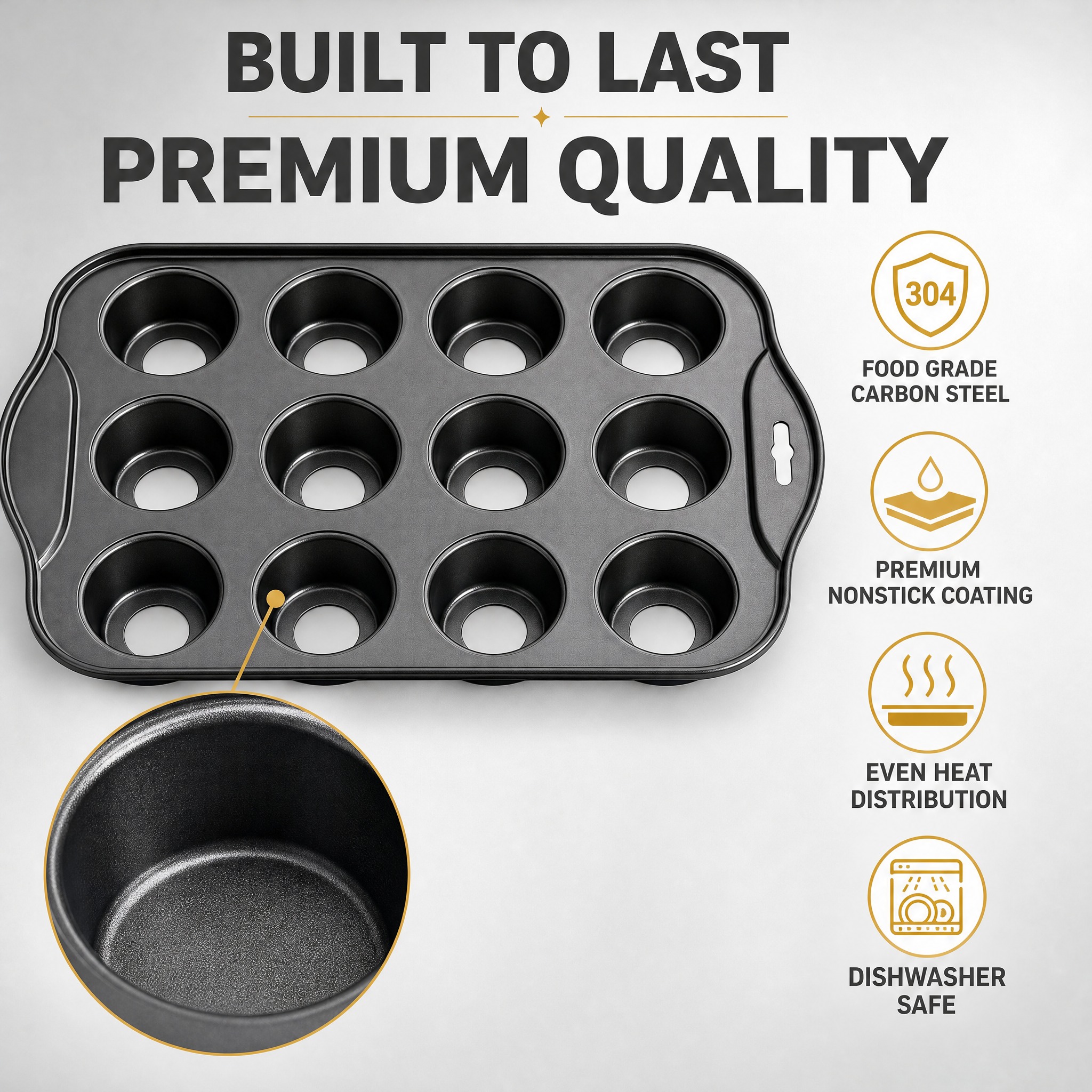 [主图-3] 12-Cup Nonstick Mini Che… - 图片创意预览