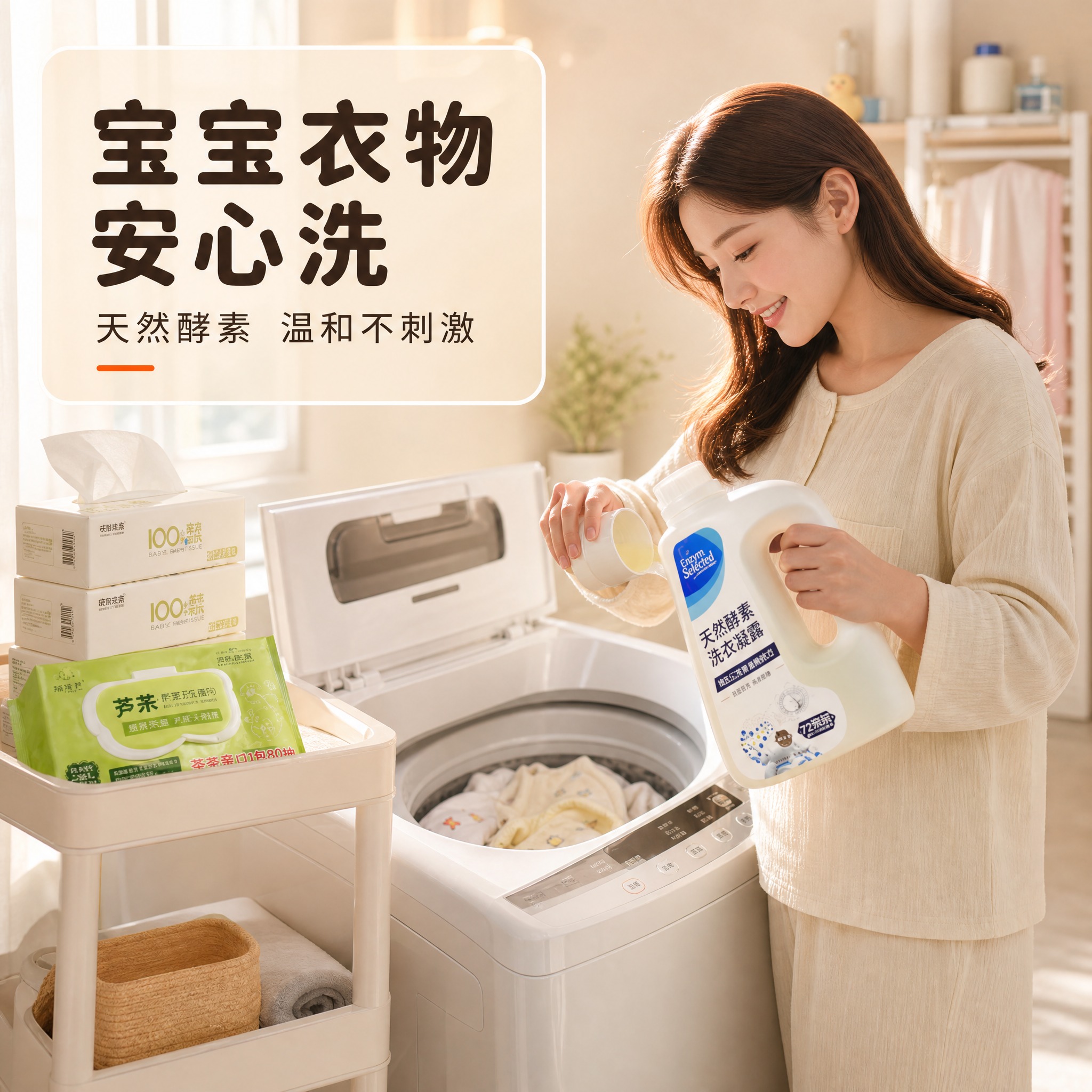 [主图-4] 迪达婴童新客礼包 真实家居场景图 母婴日常使用。… - 图片创意预览