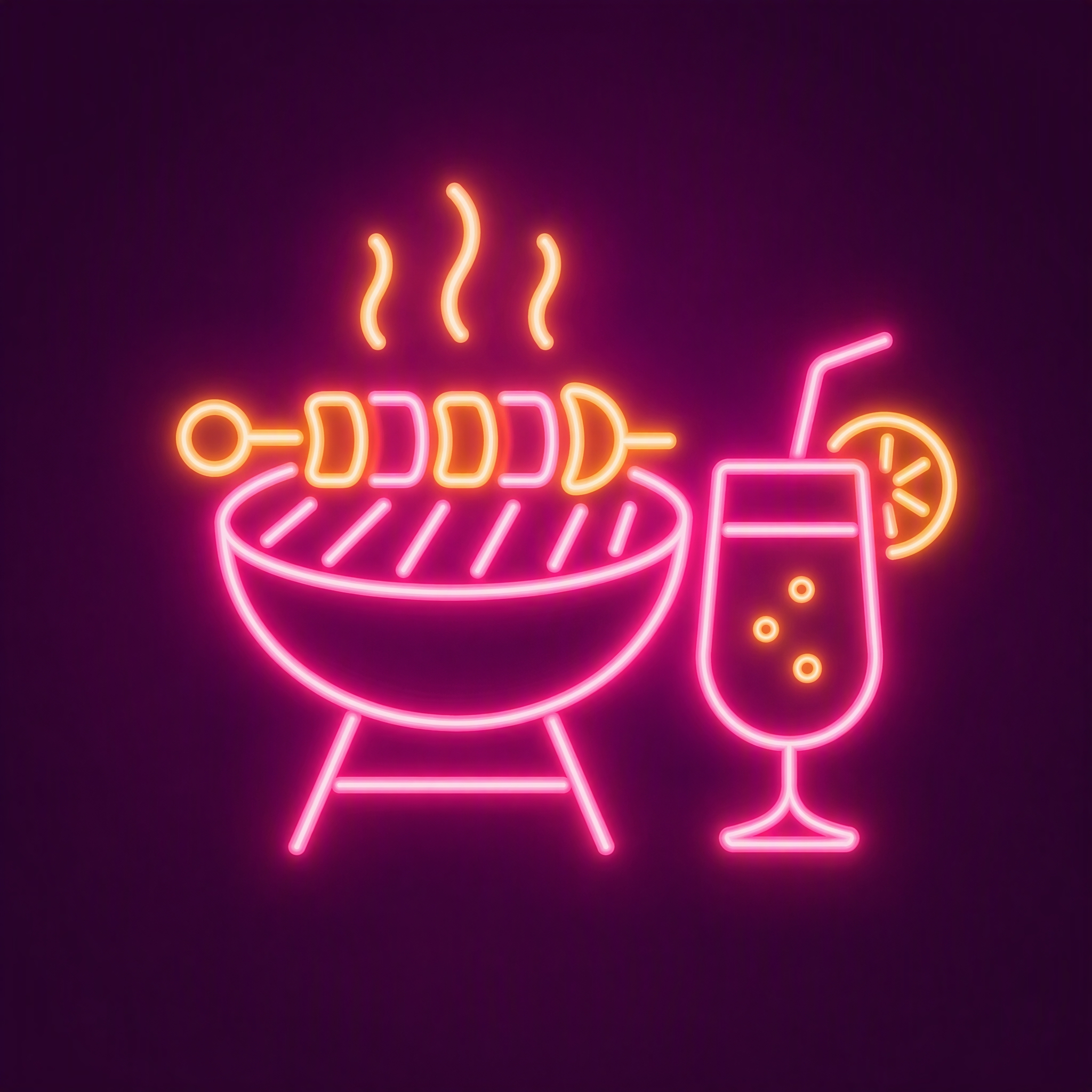 Create a minimal icon for BBQ b… - 图片创意预览