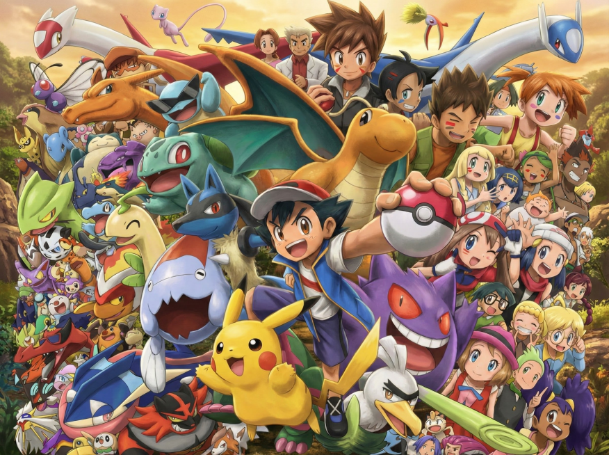 将插画转换为实景图，保持脸部彩绘特征。预览效果