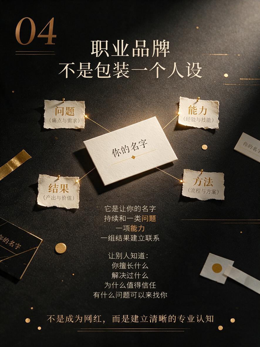 小红书图文第4页，尺寸1080×1440，深黑暖金商业杂志风，… - 图片创意预览