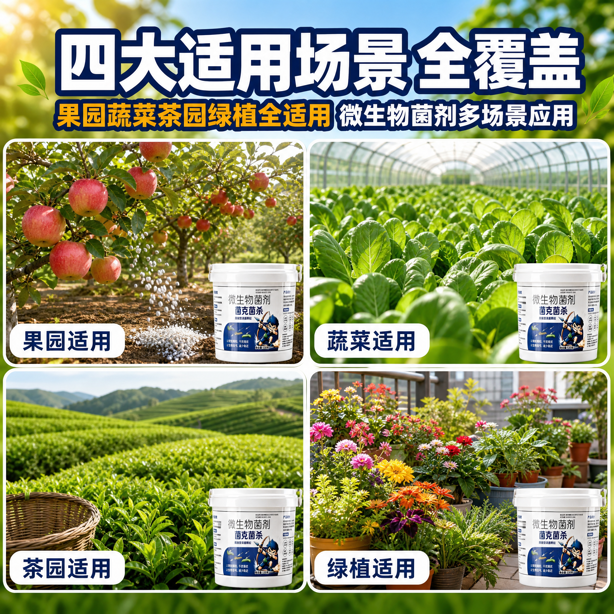 [主图-3] 四大适用场景全覆盖 果园蔬菜茶园绿植通用 微生物… - 图片创意预览