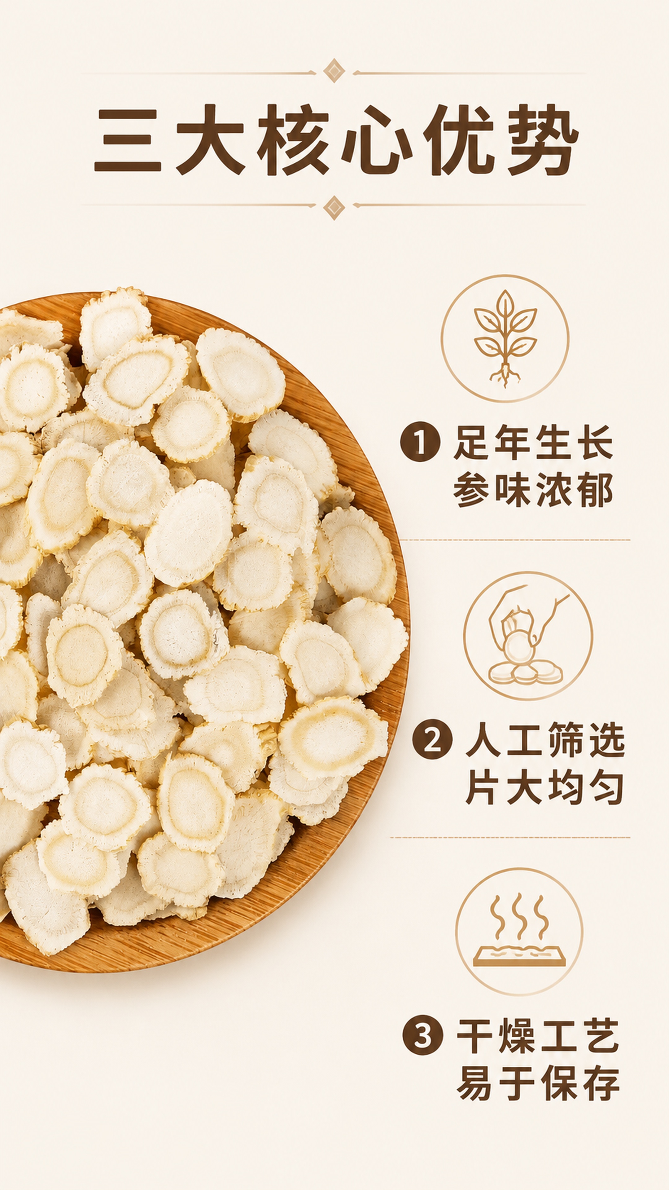 [第6屏] 核心卖点拆解-选择我们的三大理由。本屏使用【图1】… - 图片创意预览