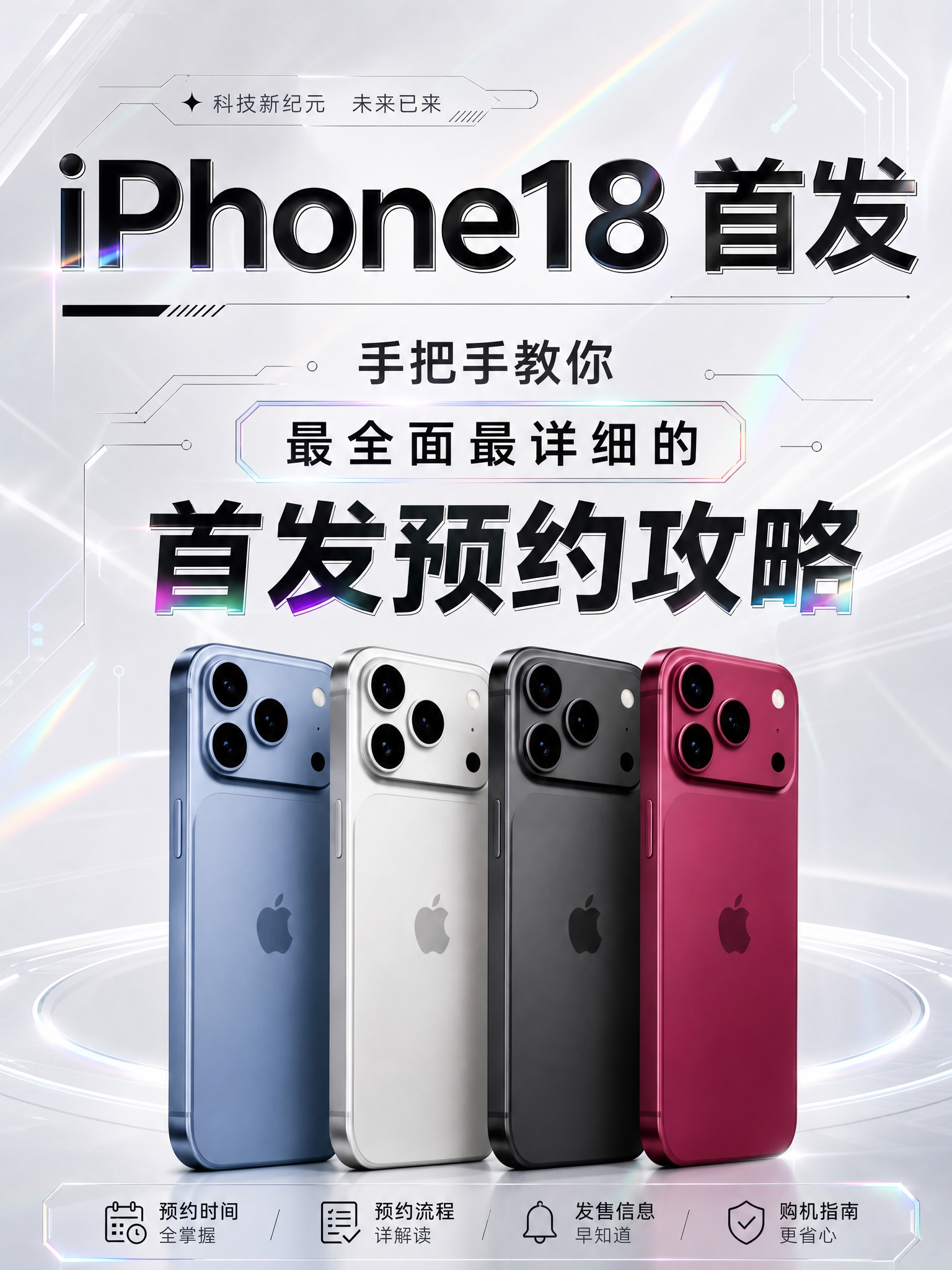 基于原图进行重新设计，整体风格改为黑白浅色高级简约风，带有科技… - 图片创意预览
