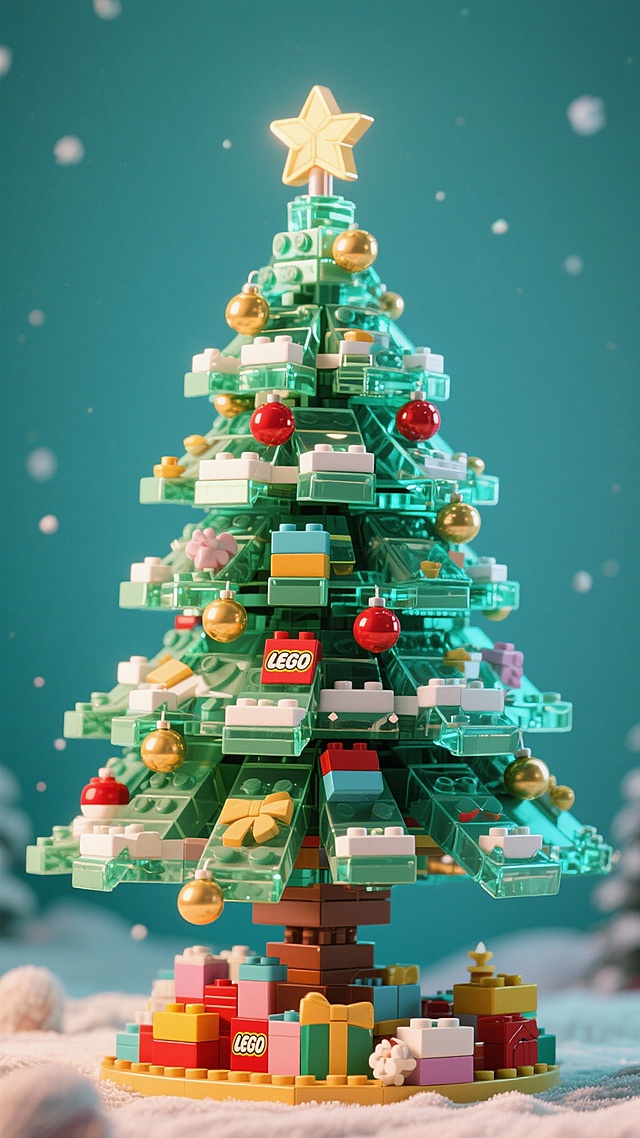 积木圣诞树