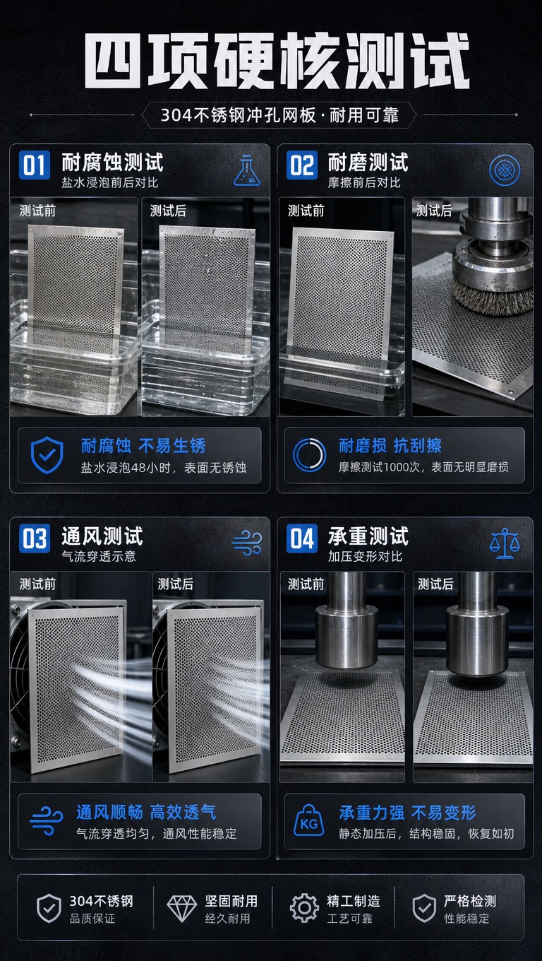 [商品] 使用【图1】304不锈钢冲孔网板；保留产品结构，分别… - 图片创意预览