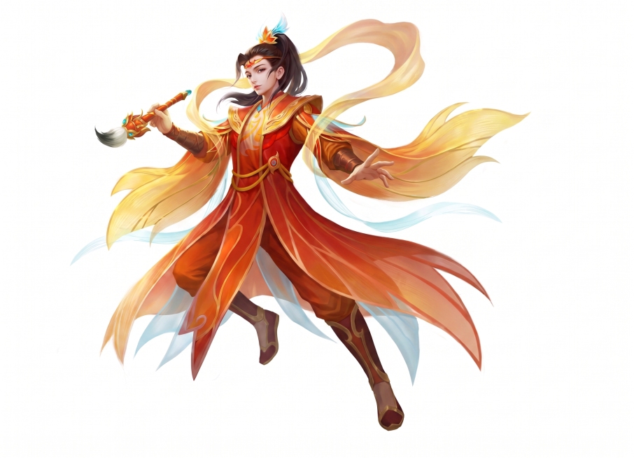 将这张图片中人物的动作修改为参考图（https://gdesign-dam-hz.dancf.com/36972161398843476/aae8aa5cae794c7da428c35270d1951预览效果