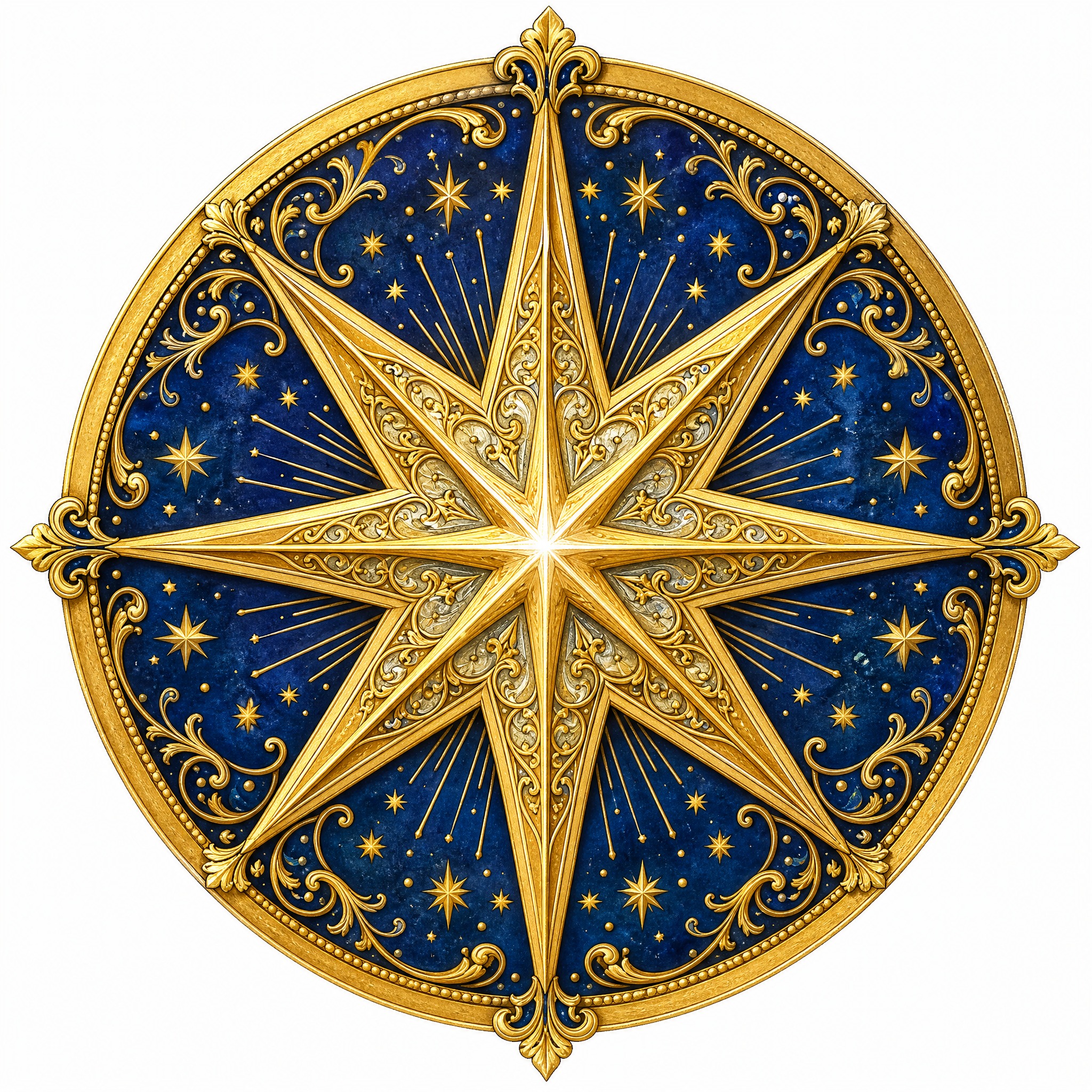 Christmas sticker, medieval ill… - 图片创意预览