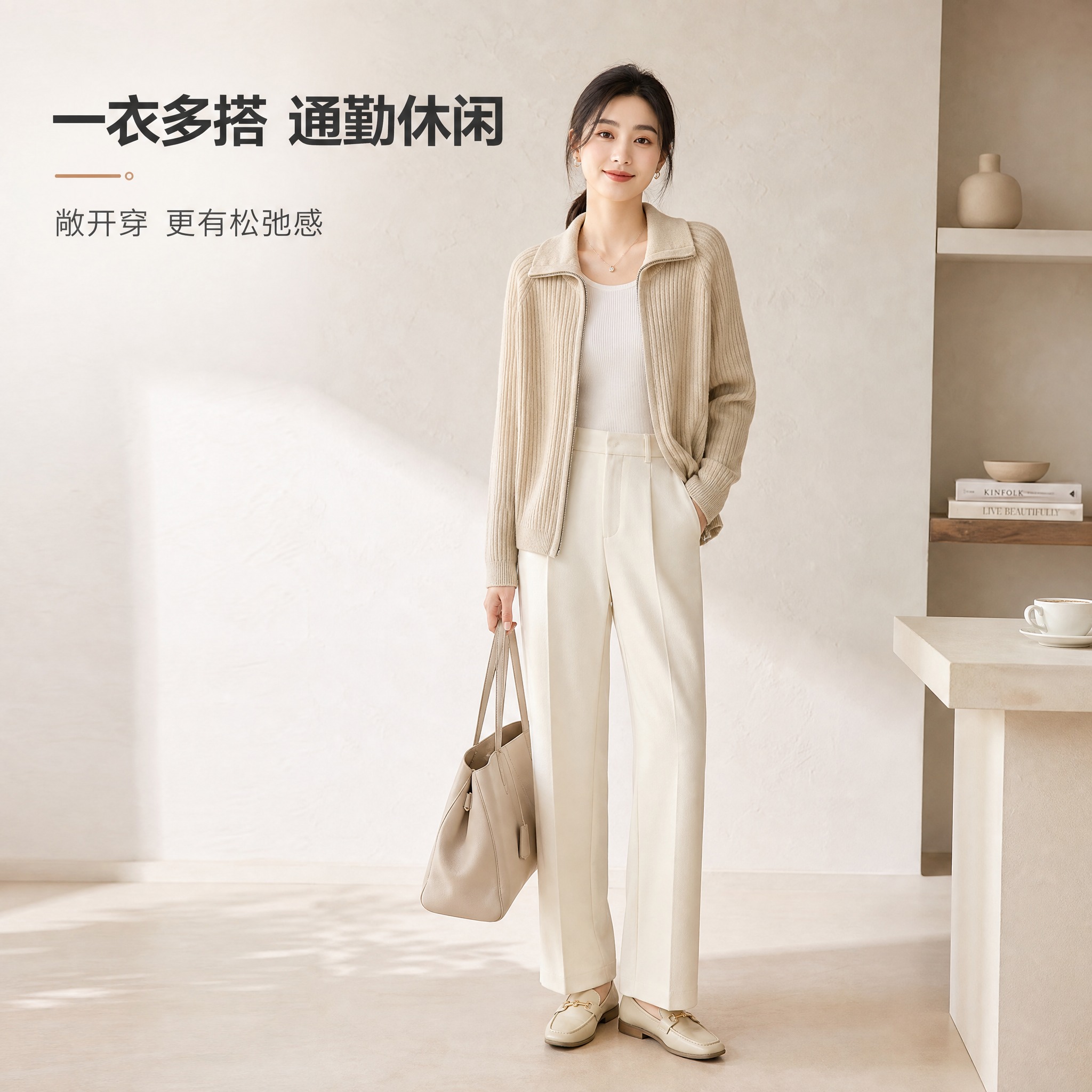 [主图-3] 唯一任务：完整搭配展示，上装、下装与鞋子同时出镜… - 图片创意预览