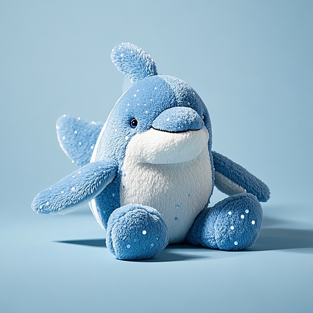 蓝色海豚 可可爱爱