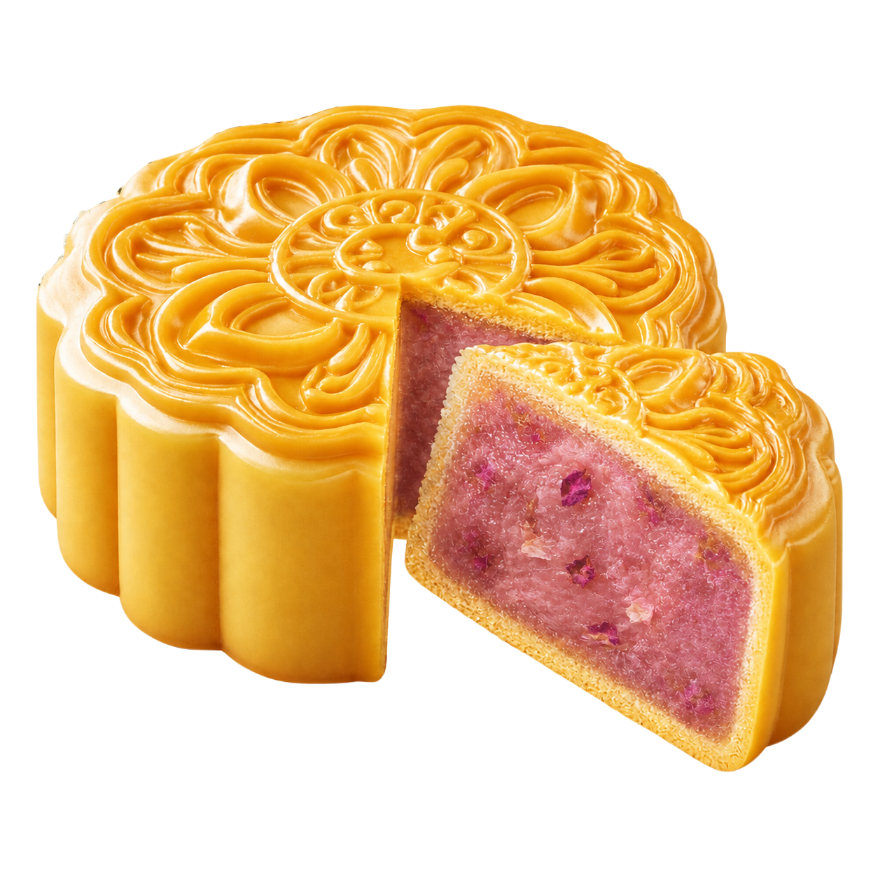保持原图月饼的外形、雕花花纹、整体形状完全不变，保持3D写实质… - 图片创意预览
