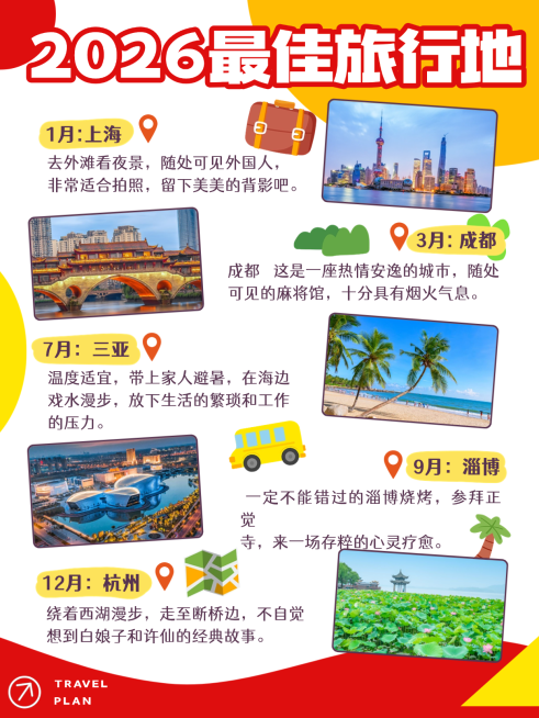 旅游科普攻略创意小马小红书封面预览效果