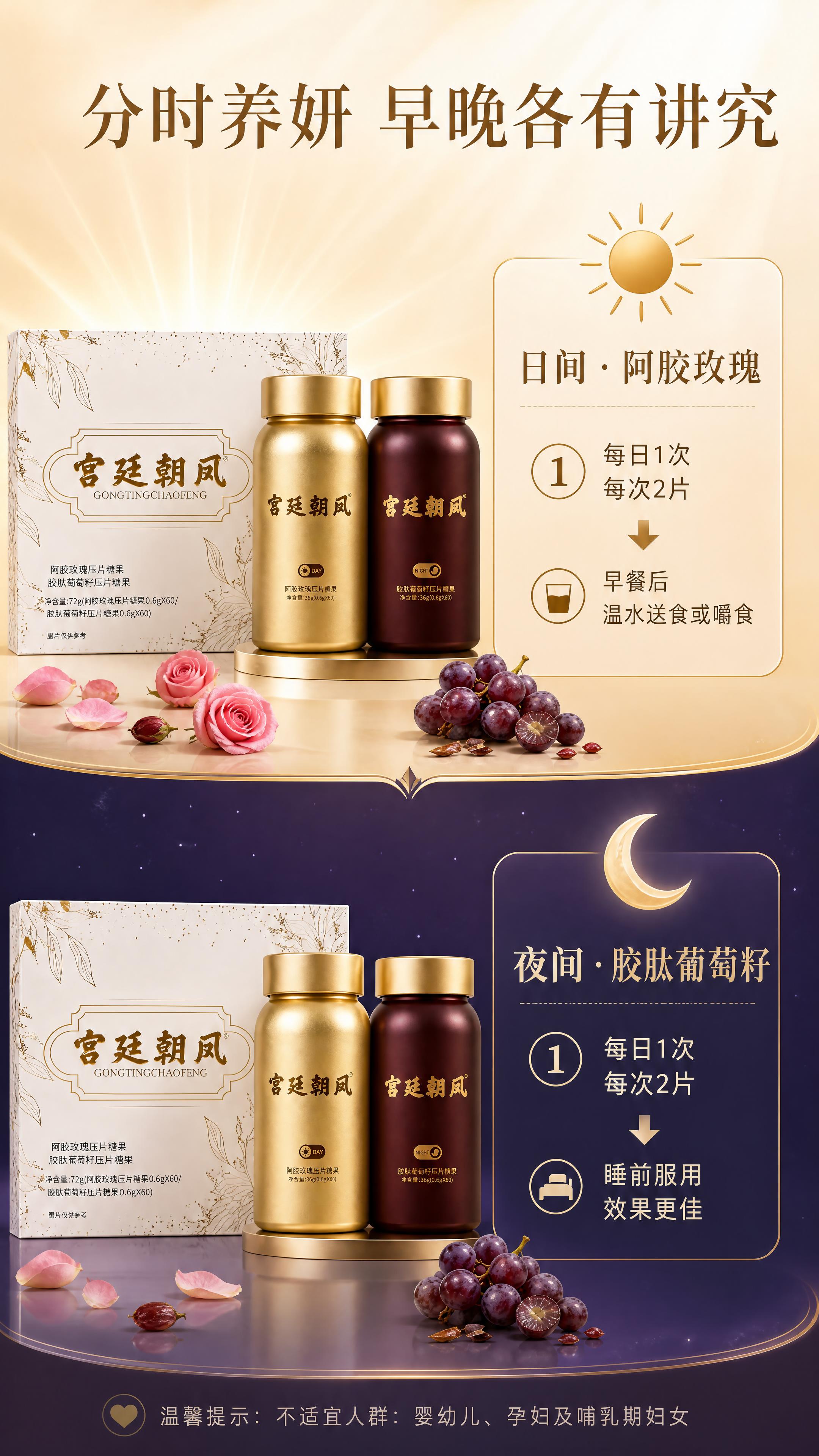 [商品] 使用【图1】【图3】双瓶+礼盒；保留金色瓶、酒红色瓶… - 图片创意预览