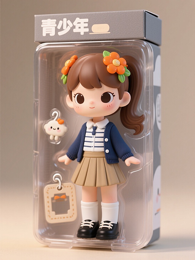 盒子上部有文字“青少年”