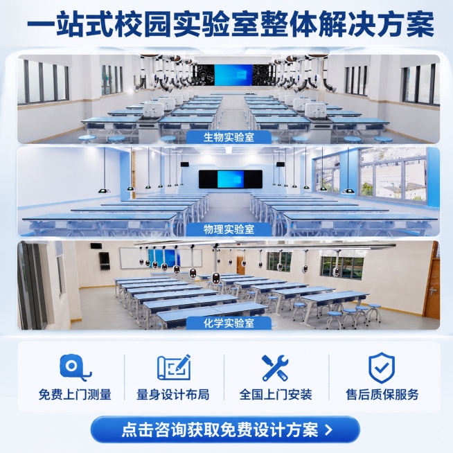 [主图-5] 定制服务与售后保障转化主图
[氛围风格] 专业可信，整洁明快
[画质] 商业摄影质感、光线柔和通透、产品清晰真实、画面干净高级
[元素] 三张小图拼一张底图，从上到下依次放置三张实验室不预览效果