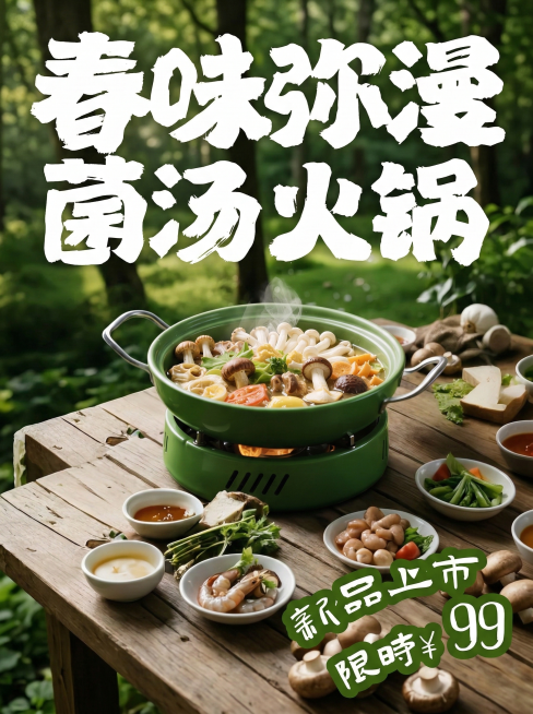 将元素组合生成一张有设计感的海报，标题为白色。图片比例3:4。预览效果