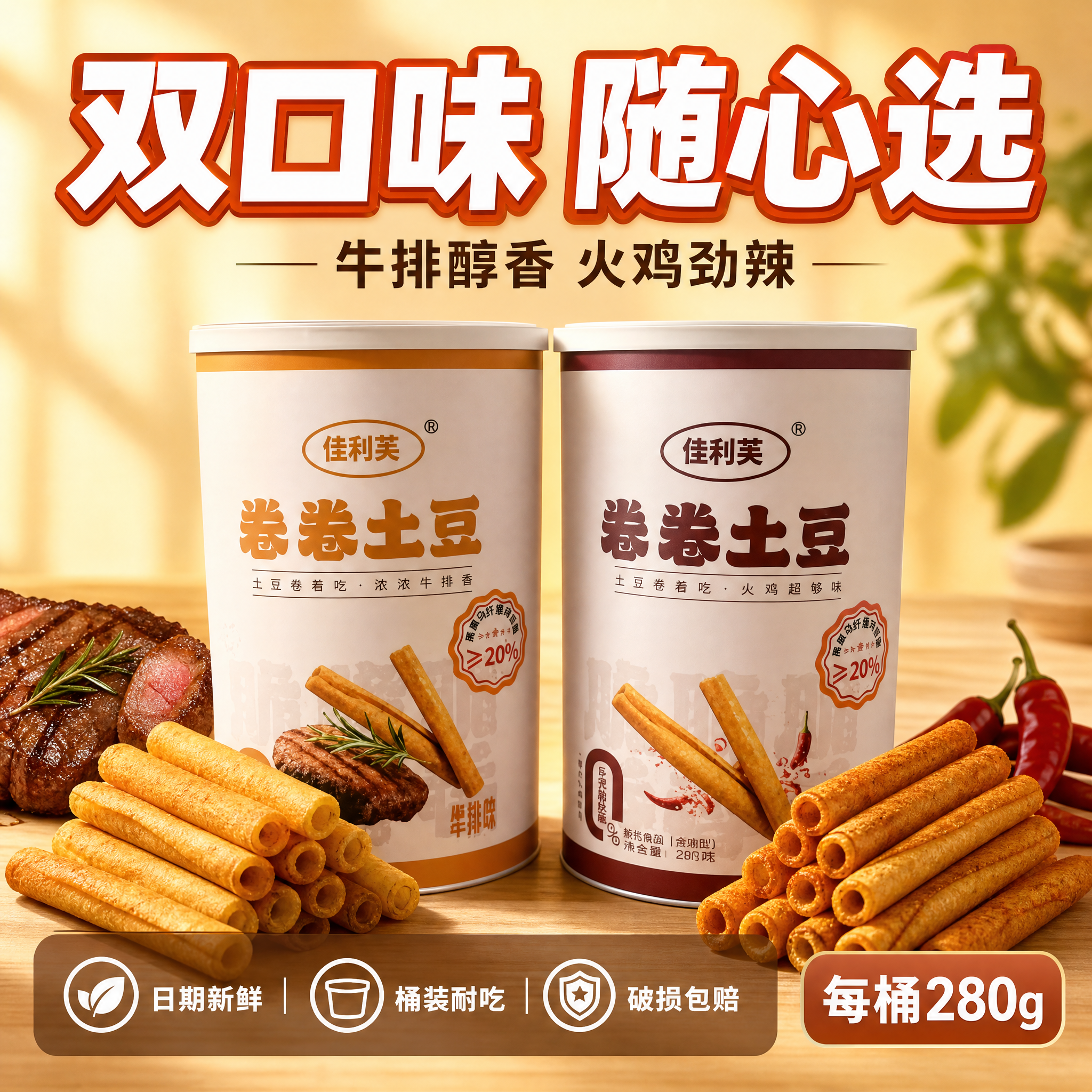 [主图-7] 双口味全家福 桶装规格展示 转化下单主图。 [统… - 图片创意预览