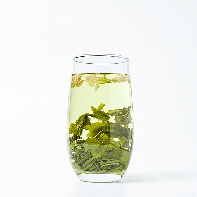 「图片1」 茶汤颜色趋近淡绿色、鲜绿茶叶，以及整体明亮、透明的氛围。
主要调色方向：
茶汤：从浅黄偏暖向淡绿色靠拢，提升绿度、降低黄度，增加亮度和清透明度感。
茶叶：从深绿偏褐转向鲜绿，降低阴影部分的暗度，提升叶片的明度与饱和度。
整体氛围：提高高光区域的亮度，降低对比度，保持透明感和清亮感。