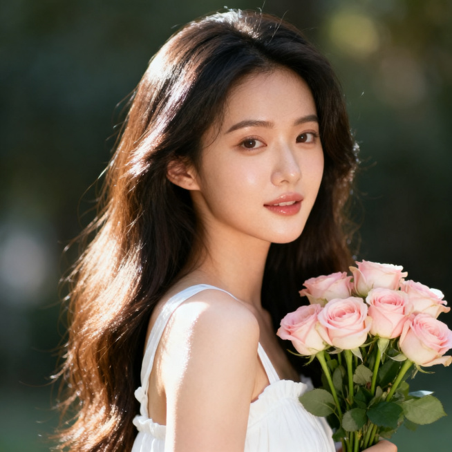 气质优雅的美女，高清氛围感美女肖像预览效果