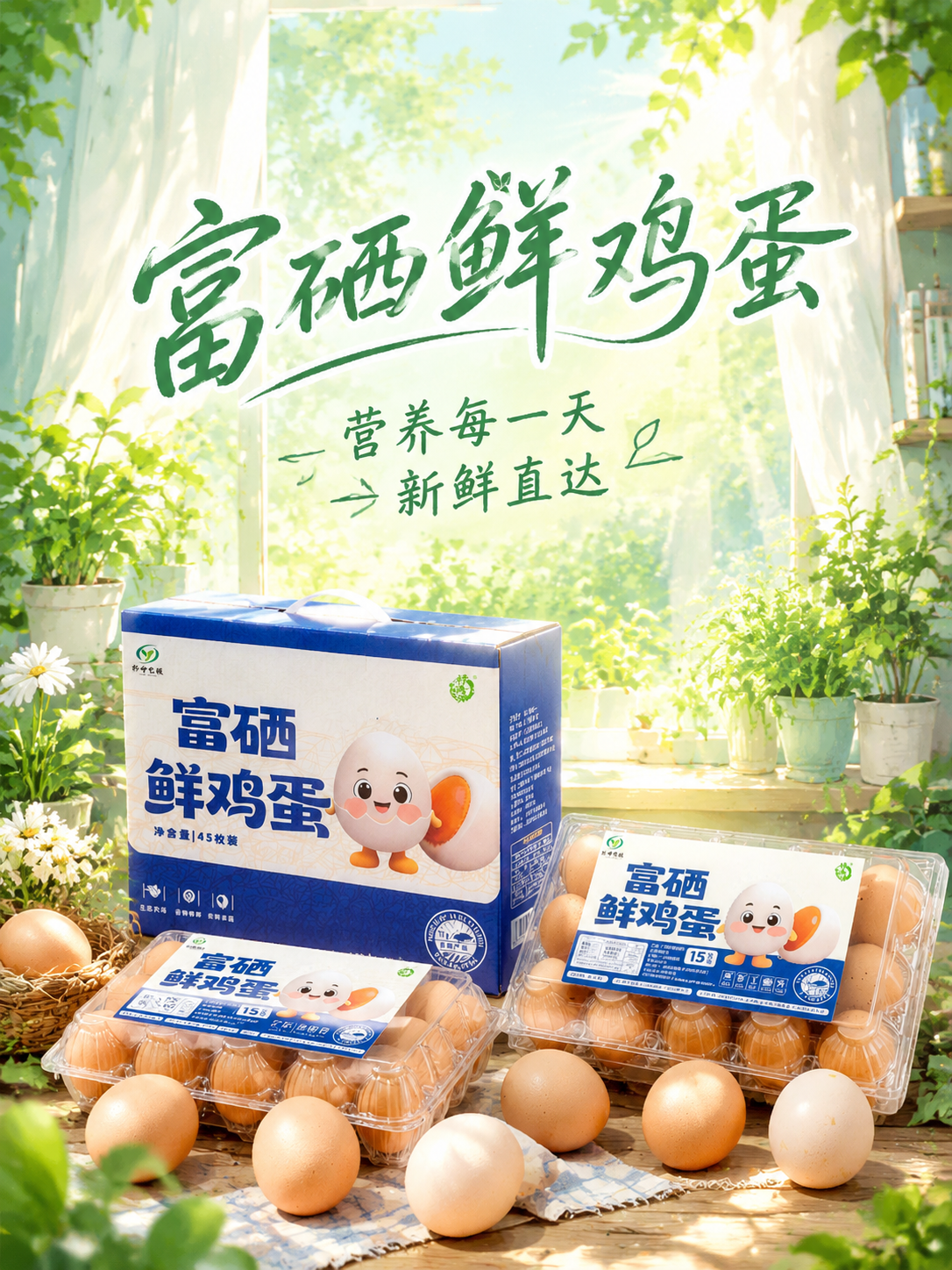 参考第一张图的日系治愈插画风格，竖版构图。画面背景是阳光透过白… - 图片创意预览
