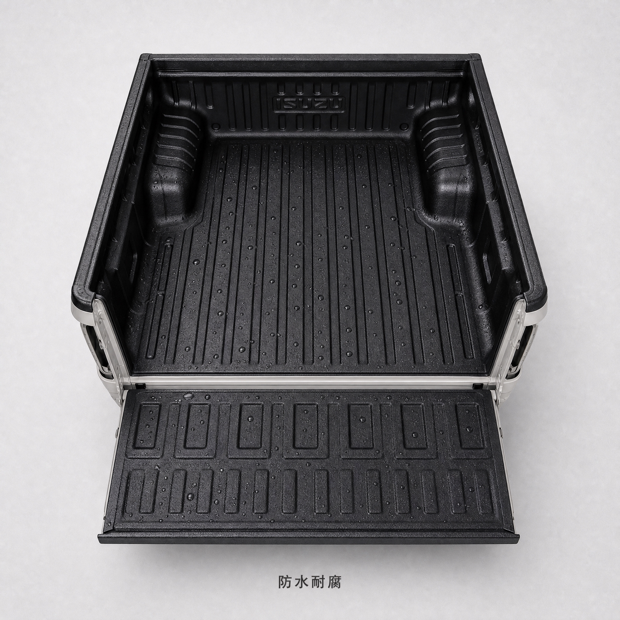 延续参考图的极简工业风格，浅灰纯净背景，产品精修，仅底部居中保… - 图片创意预览