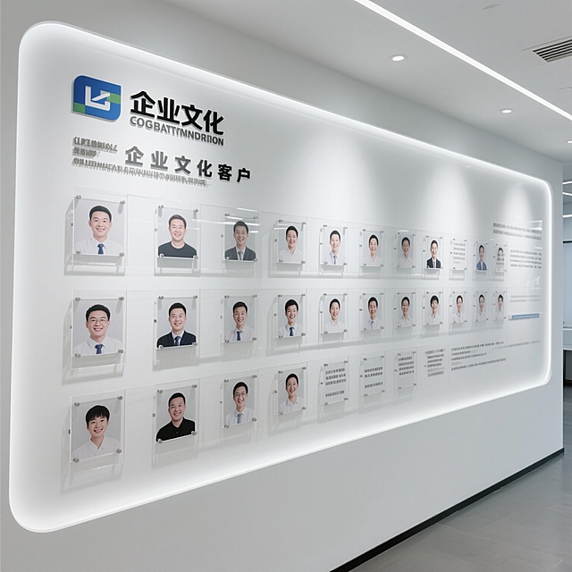 企业员工照片墙思路