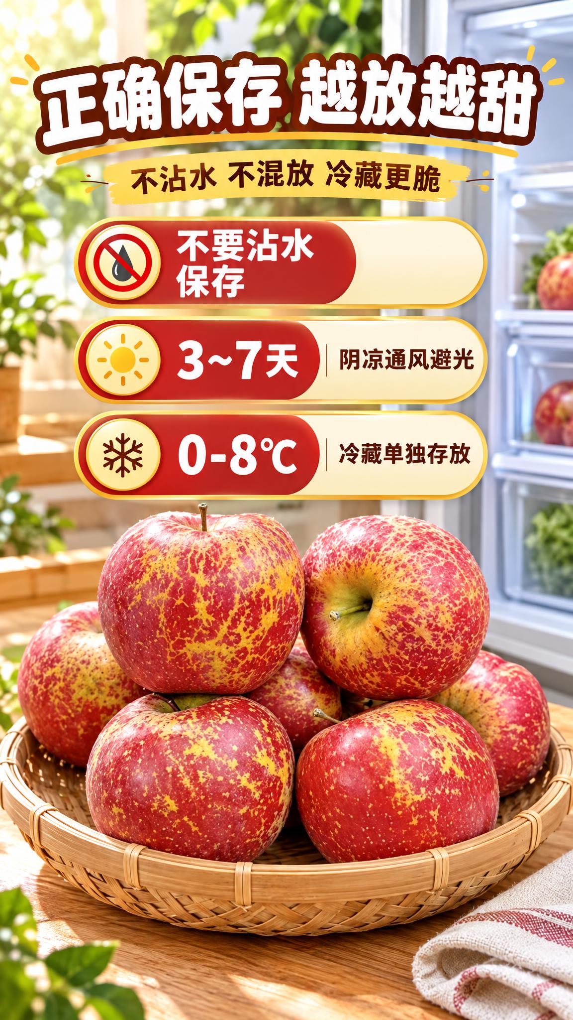 [商品] 使用【图1】昭通丑苹果实拍果，保留果皮红带黄斑自然外… - 图片创意预览