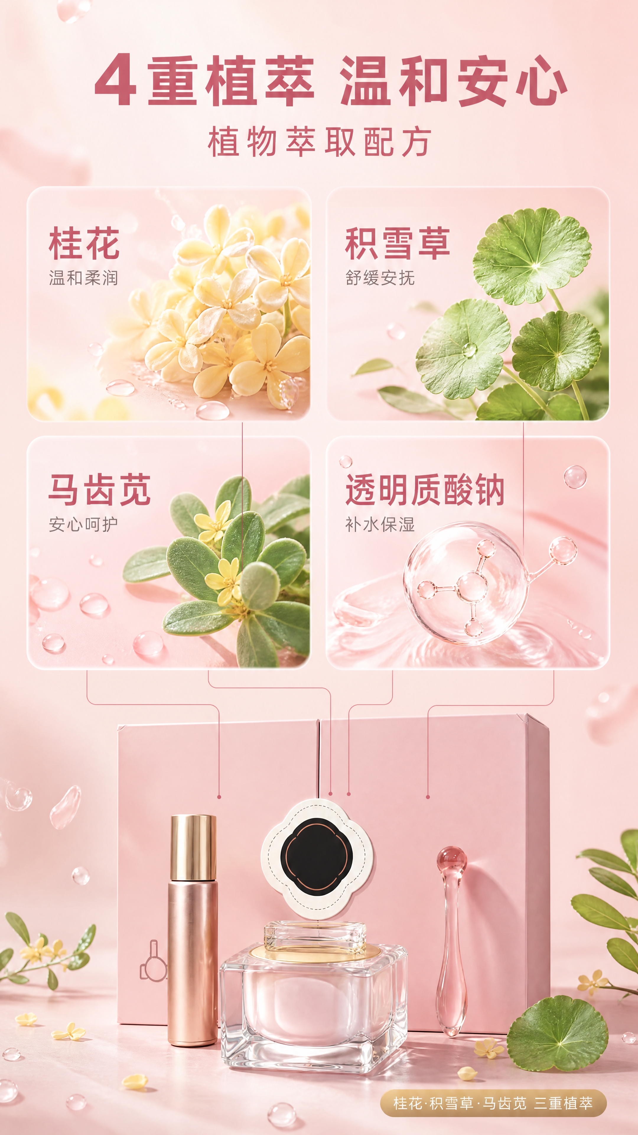 [商品] 使用【图2】套装中的焕肤霜罐与美肤液瓶作为底部产品素… - 图片创意预览