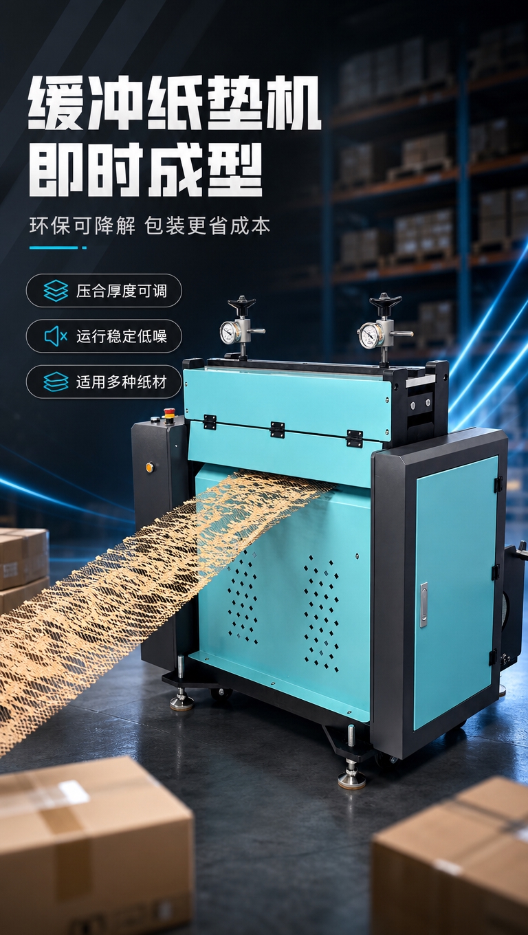 [商品] 使用【图1】蜂窝纸缓冲包装机（牛皮纸垫成型机）；保留… - 图片创意预览