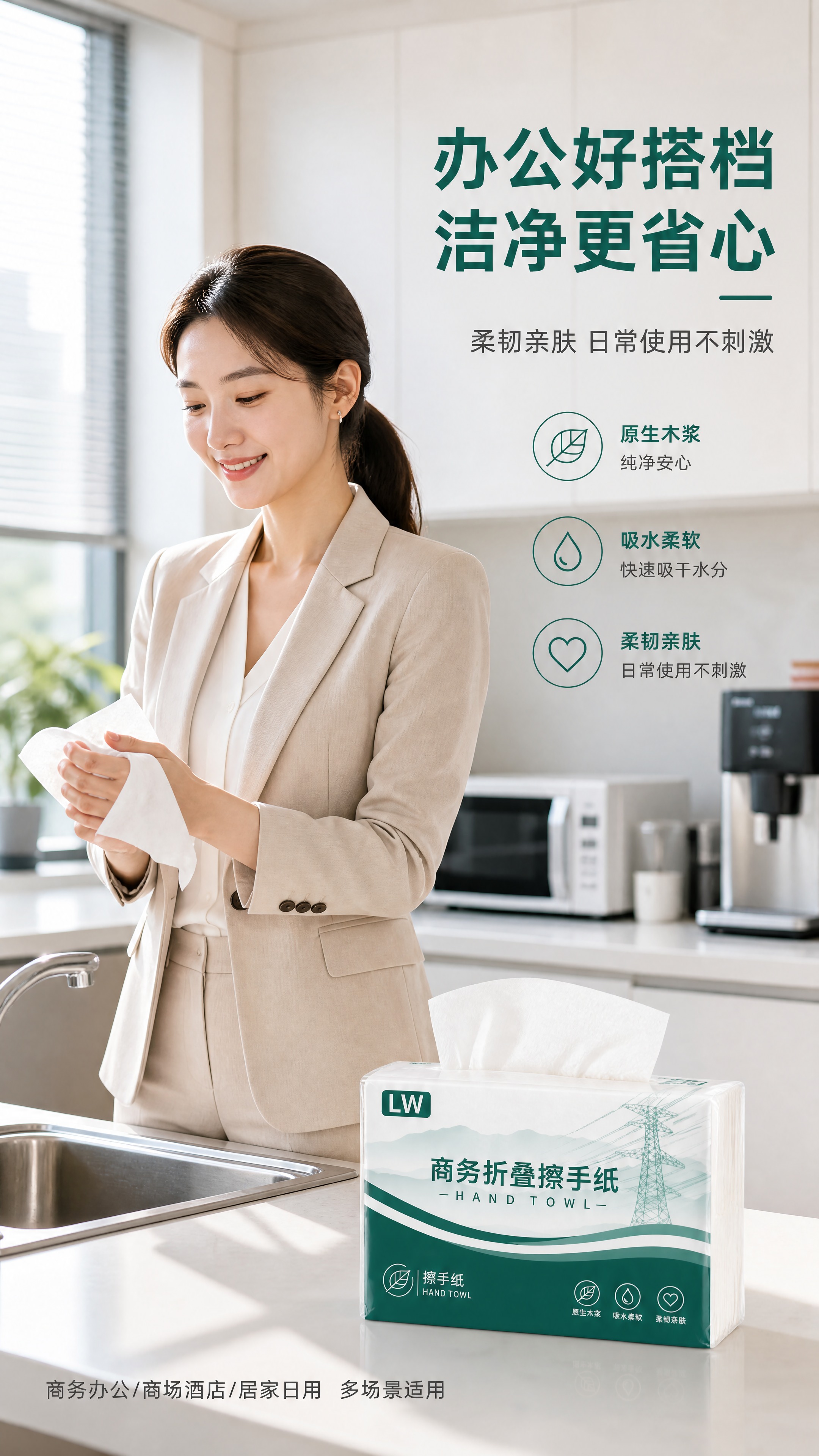 [详情页-5 人物使用场景] 目标：真人使用展示，增强代入感与… - 图片创意预览