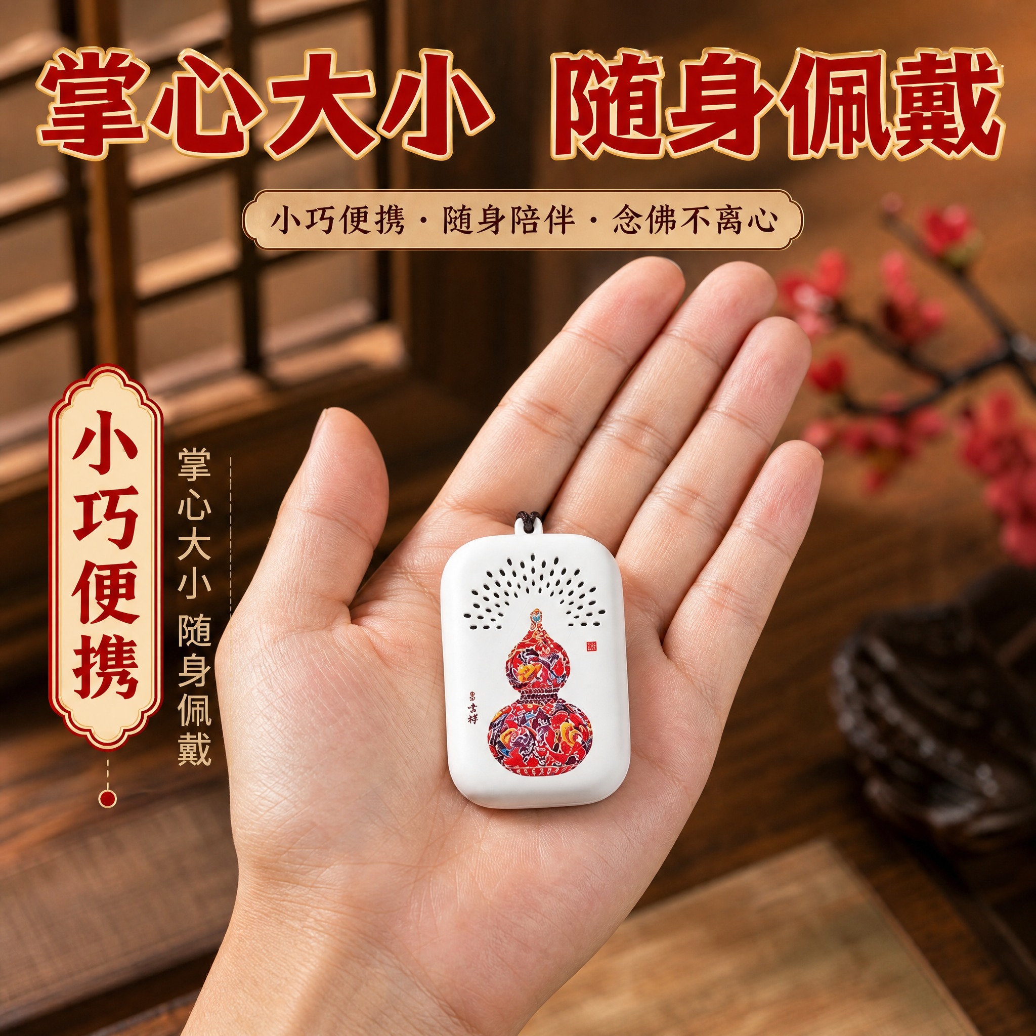 [主图-3 产品证据/便携尺寸] 拼多多1:1主图，展示产品小… - 图片创意预览