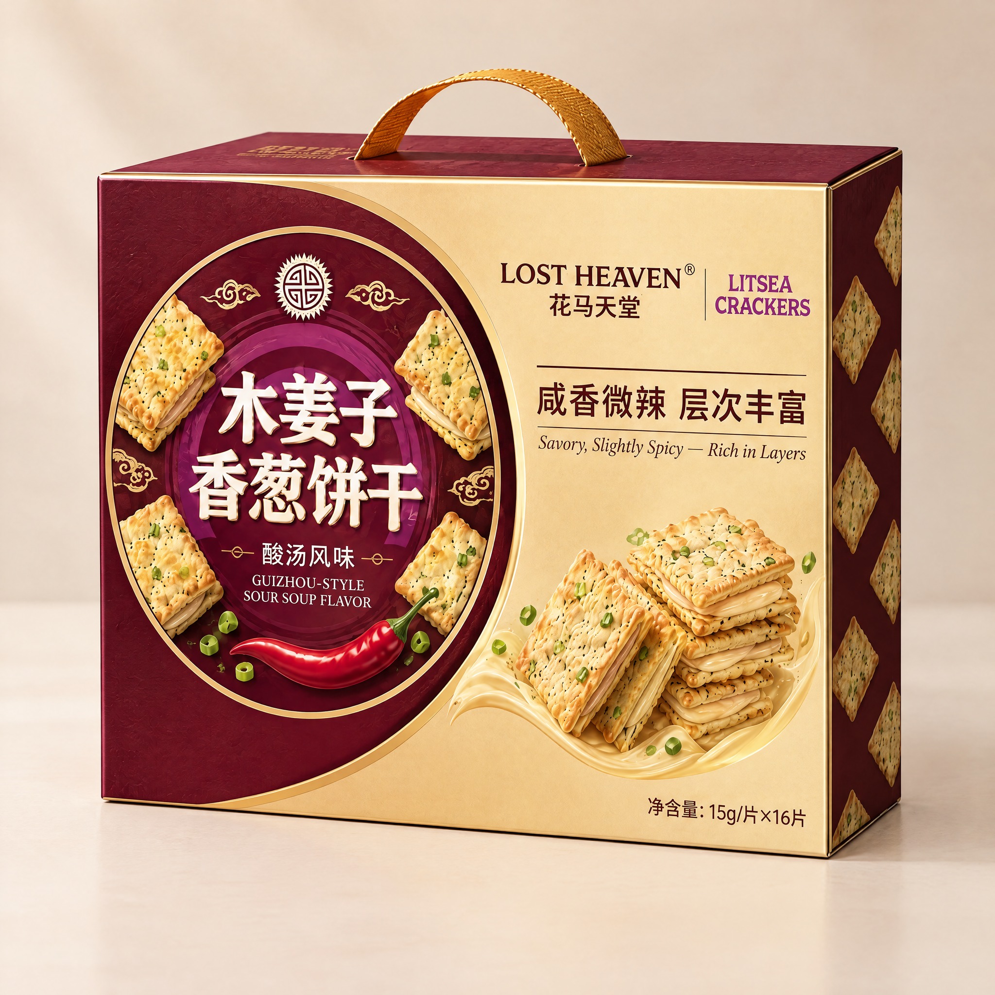 将这个长方形包装盒改为1:1的正方形包装盒，盒子的宽度变窄、高… - 图片创意预览