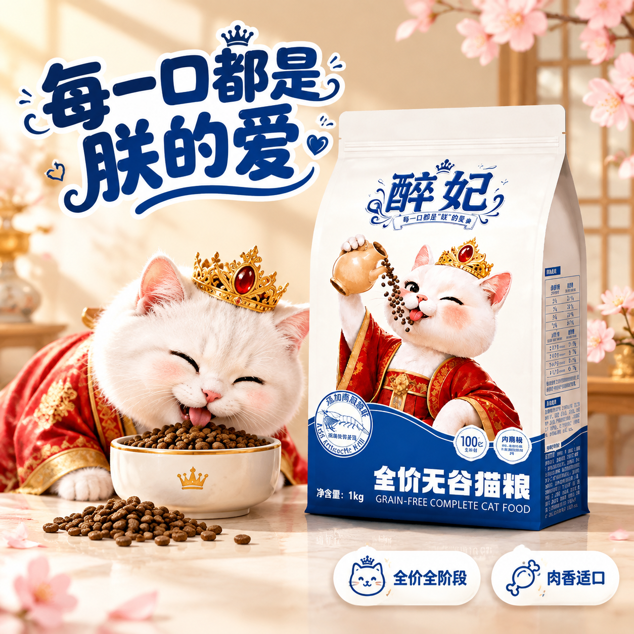[主图-1] 首图点击率图，核心任务是突出产品识别度和猫咪爱吃… - 图片创意预览