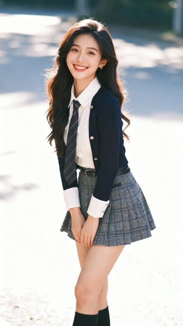 生成30张漂亮小姐姐全身照片预览效果