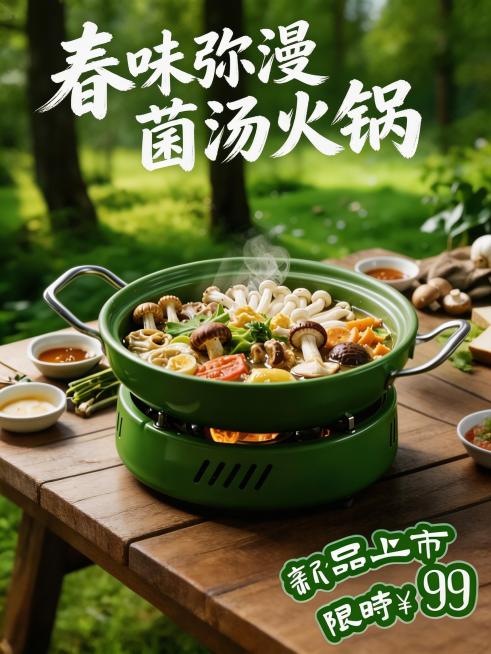 将元素组合生成一张有设计感的海报，标题为白色。图片比例3:4。预览效果
